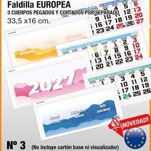 Faldilla EUROPEAS Nº 3
