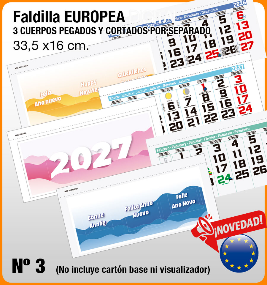 Faldilla EUROPEAS Nº 3