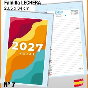 Faldilla Mensual Nº 7 LECHERA