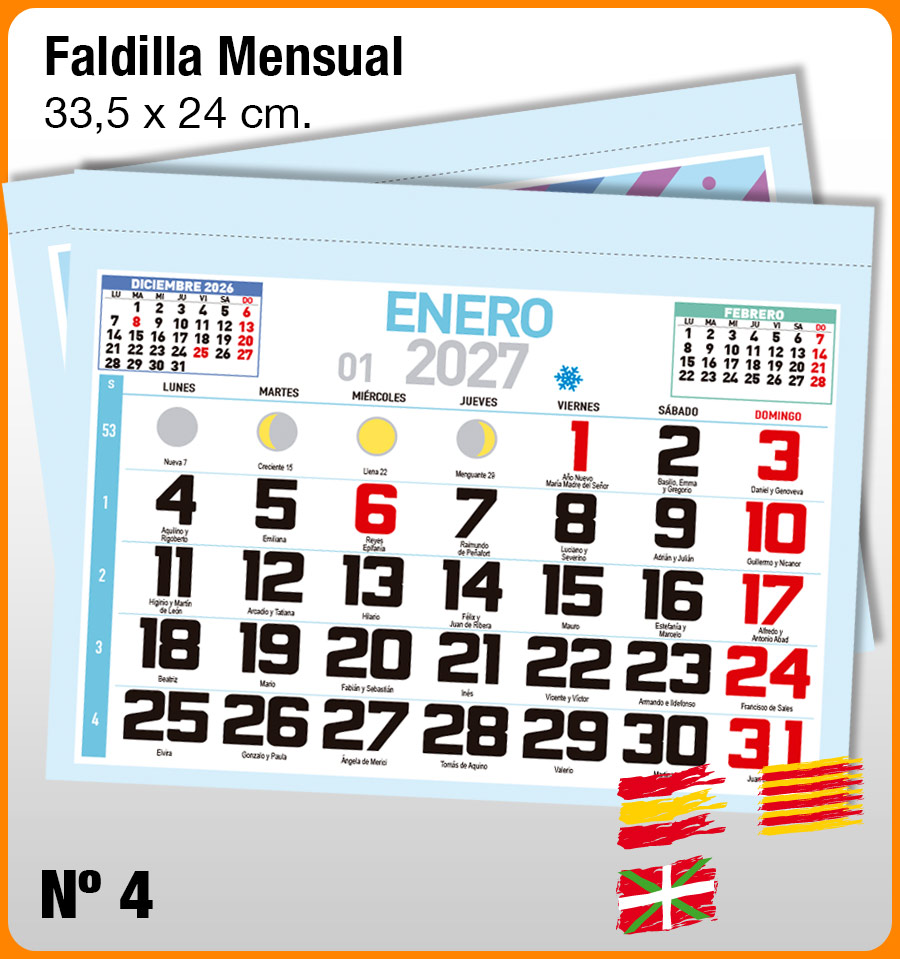 Faldilla MENSUAL Nº 4