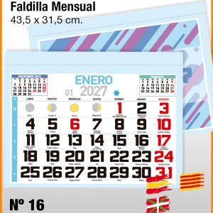 Faldilla MENSUAL Nº 16