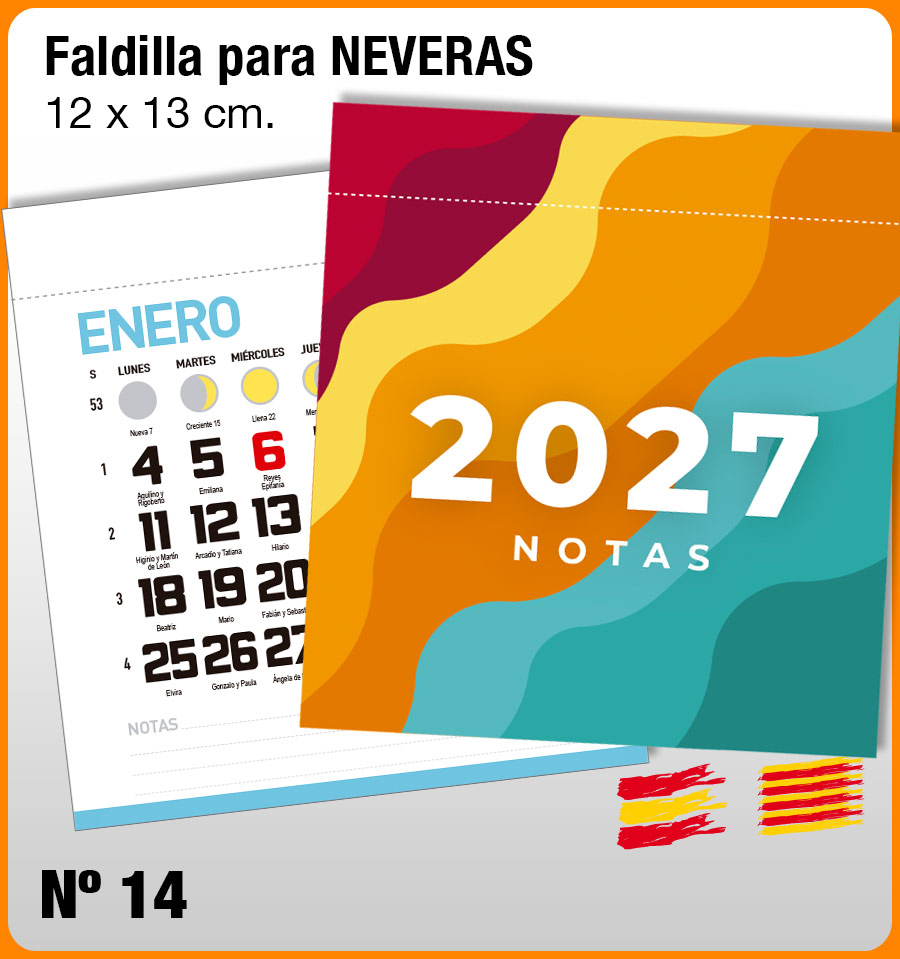 Faldilla Mensual Nevera Nº 14 - Imagen 2