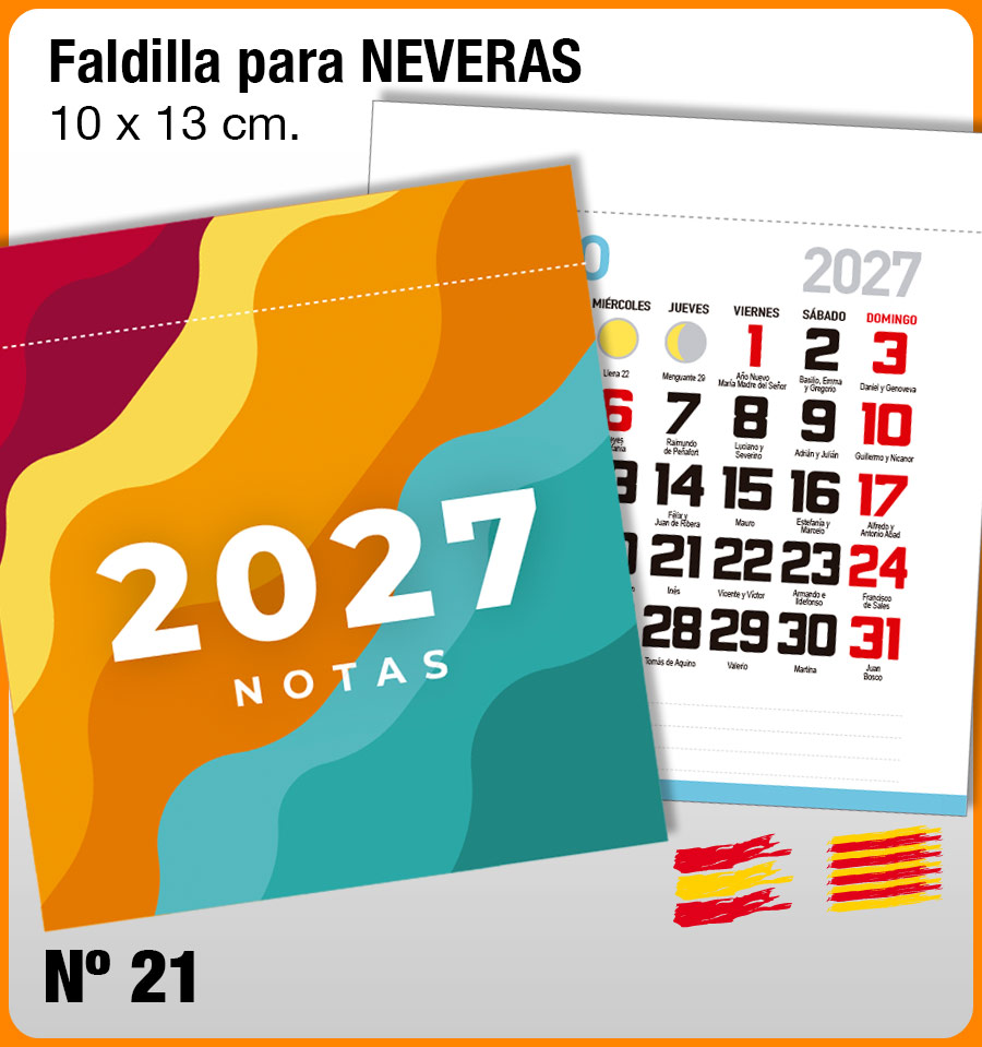 Faldilla Mensual Nevera Nº 21 - Imagen 2