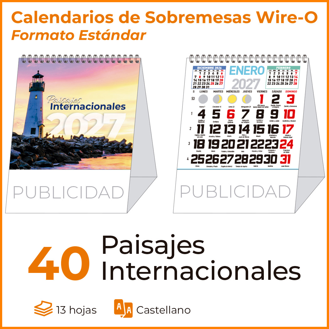 SE 40 MINI paisajes internacionales 2026