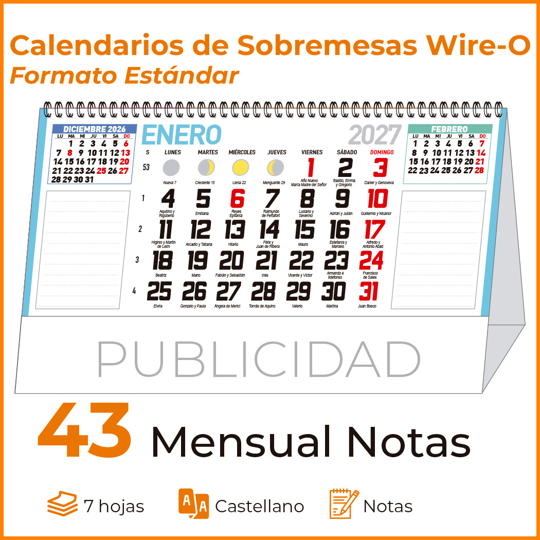 Sobremesa 43 MENSUAL NOTAS 2026 - Imagen 3