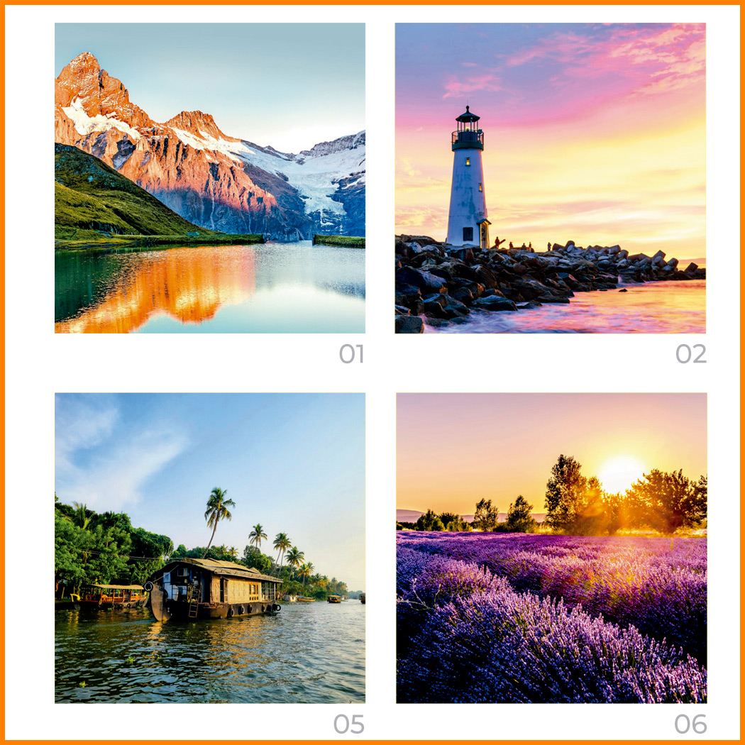 SOBREMESAS 50 PAISAJES INTERNACIONALES - Imagen 2