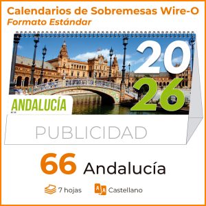 SOBREMESA 66 CON FOTOGRAFÍAS DE ANDALUCÍA