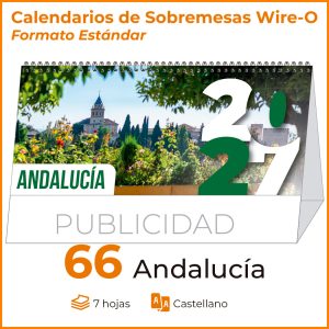 SOBREMESA 66 CON FOTOGRAFÍAS DE ANDALUCÍA