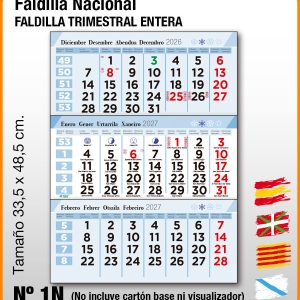 Faldilla NACIONAL Nº 1N