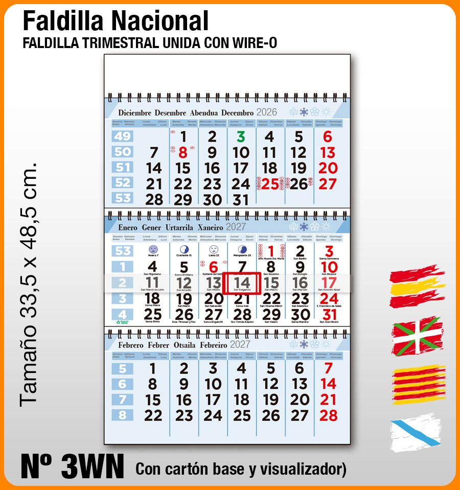 Faldilla NACIONAL Nº 3WN