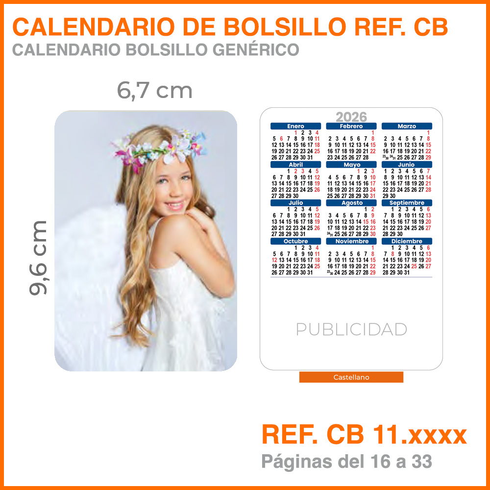 Calendarios de Bolsillo (CB)