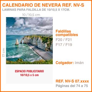 Calendarios de Nevera Pequeños