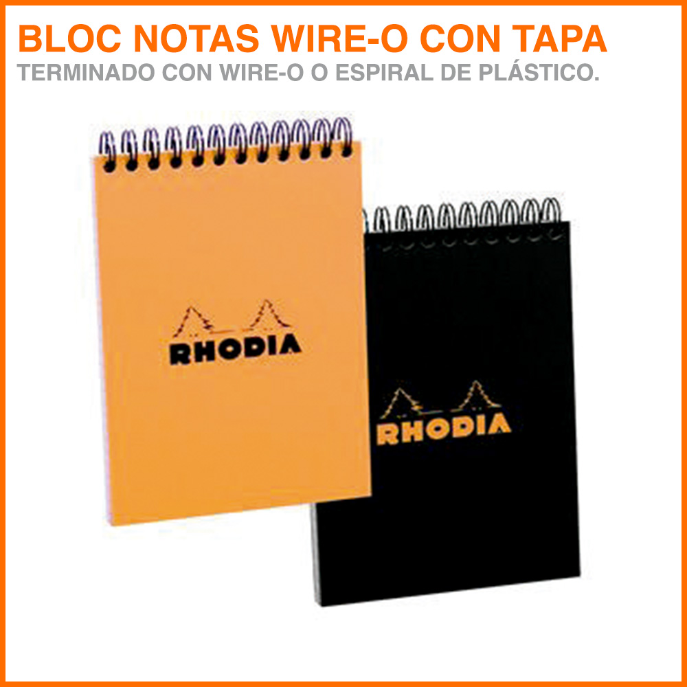 Bloc con Tapa y Encuadernación Wire-o - Imagen 2