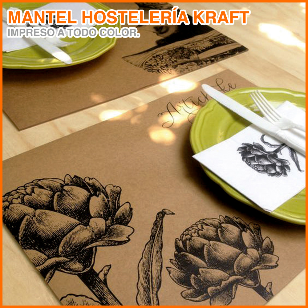 Mantel Hostelería KRAFT «Table-Eco» - Imagen 2
