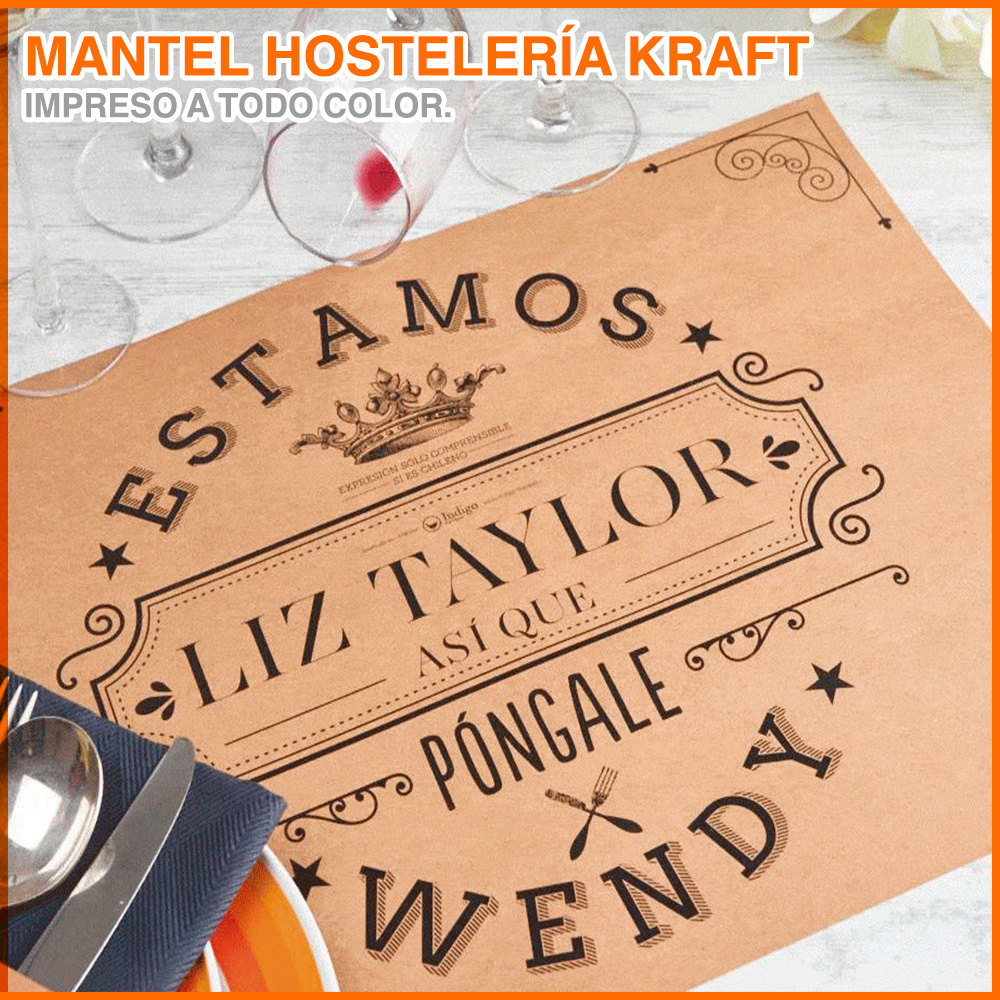 Mantel Hostelería KRAFT «Table-Eco»