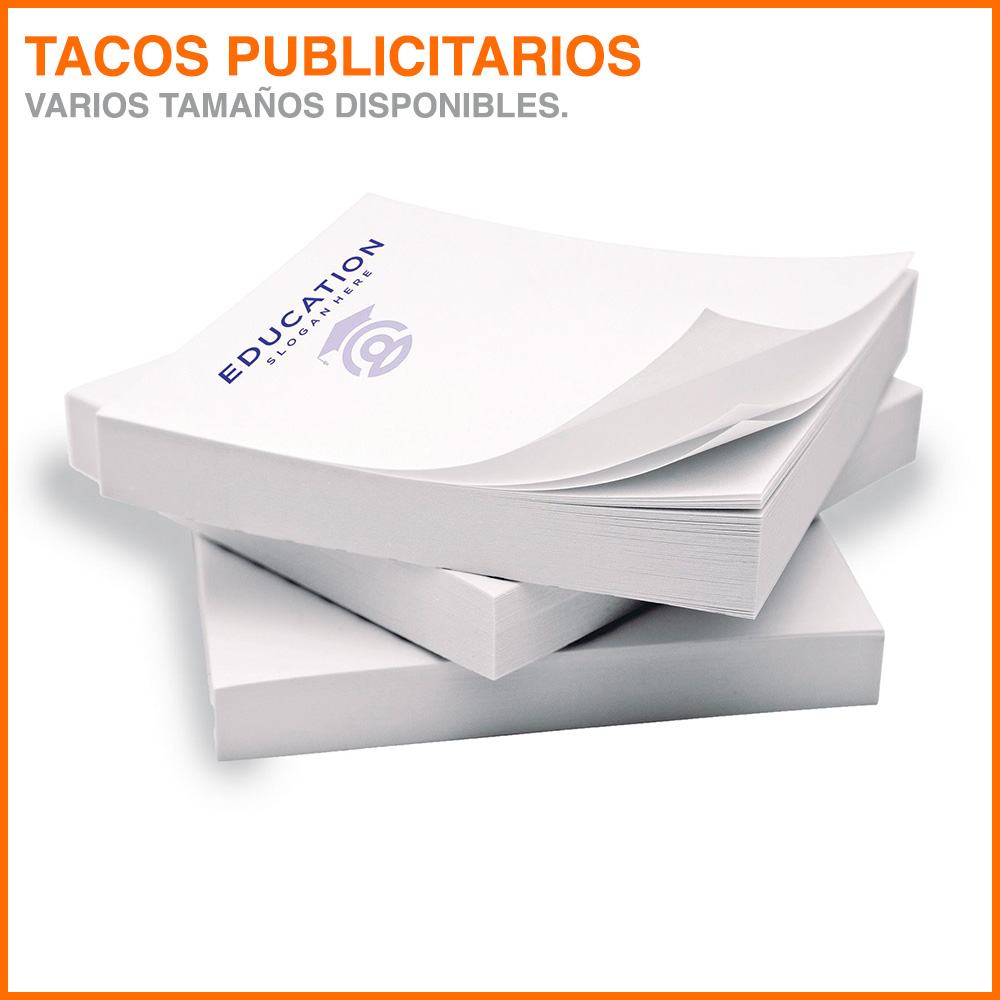 Tacos Publicitarios Personalizados