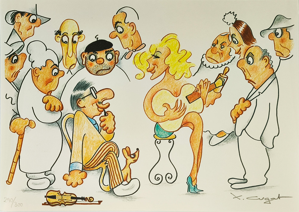 Xavier Cugat: Litografías de Vida y Humor – Edición Limitada - Imagen 6