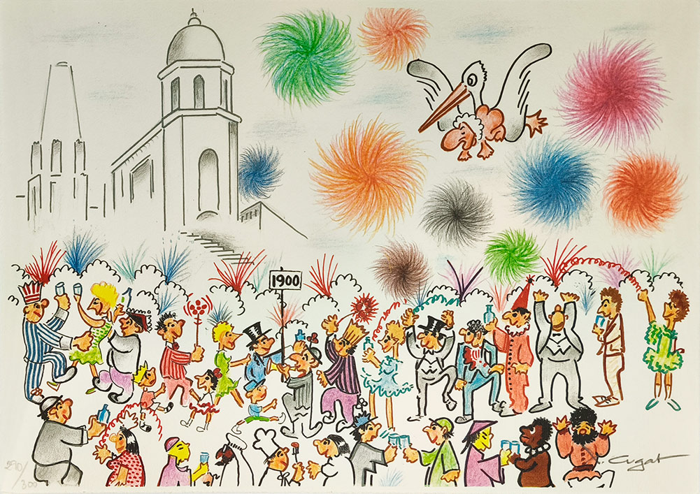 Xavier Cugat: Litografías de Vida y Humor – Edición Limitada - Imagen 14