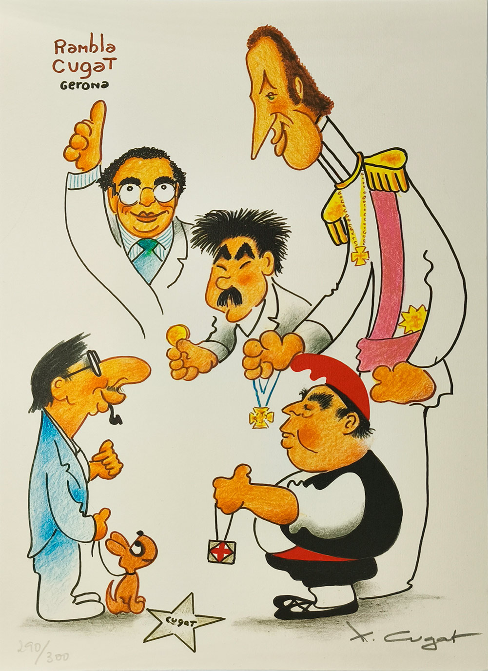 Xavier Cugat: Litografías de Vida y Humor – Edición Limitada - Imagen 15