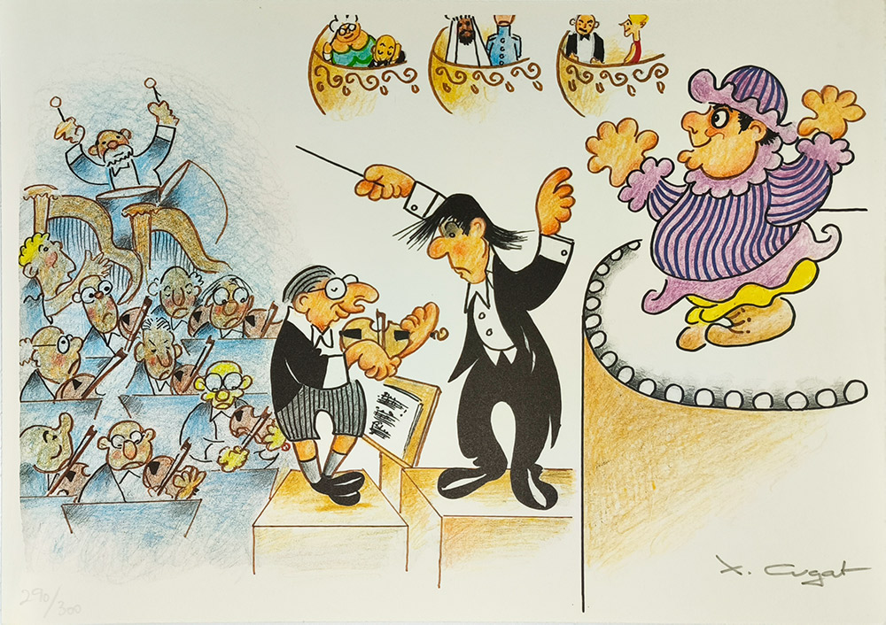 Xavier Cugat: Litografías de Vida y Humor – Edición Limitada - Imagen 13