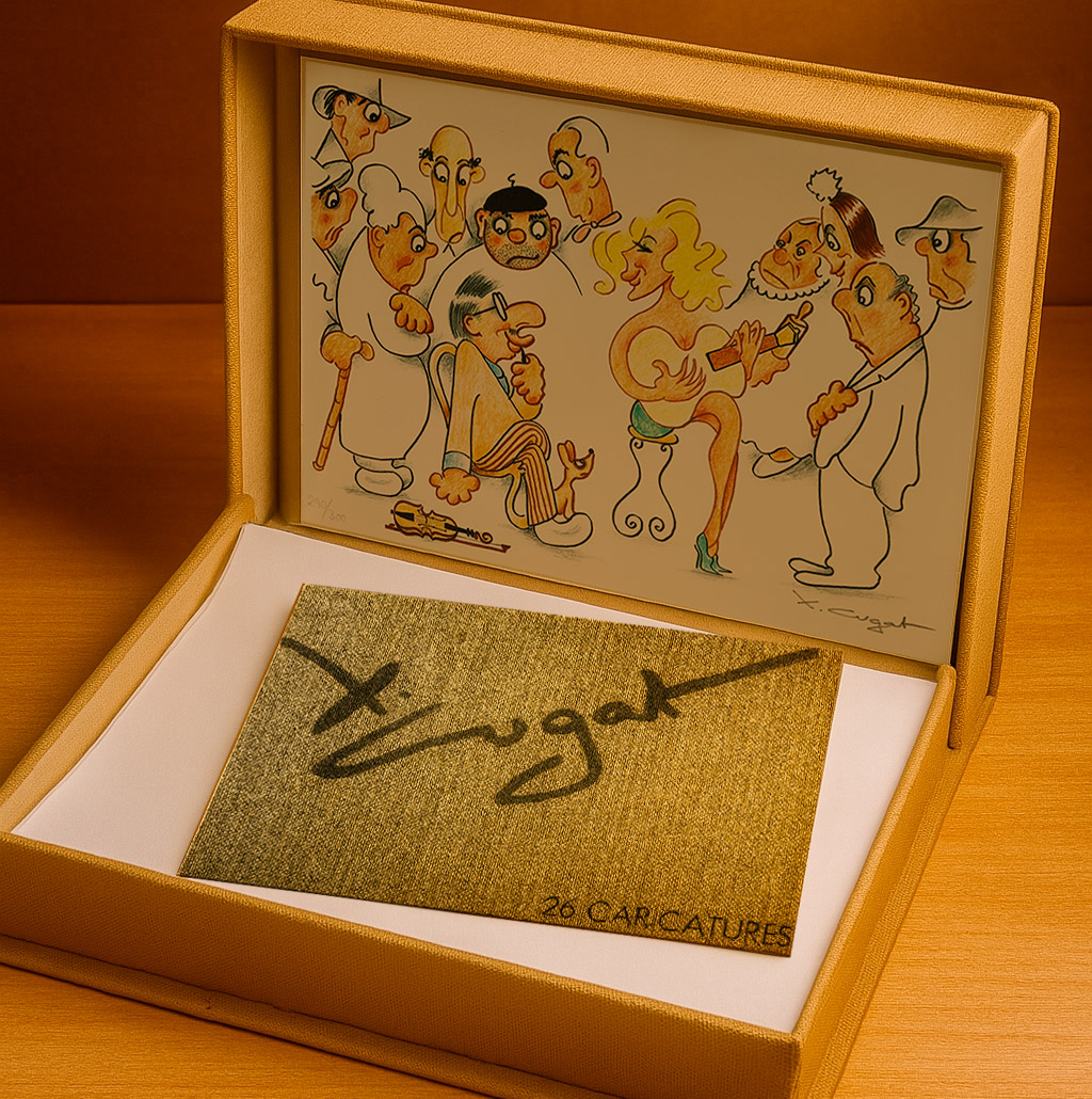 Xavier Cugat: Litografías de Vida y Humor – Edición Limitada - Imagen 2