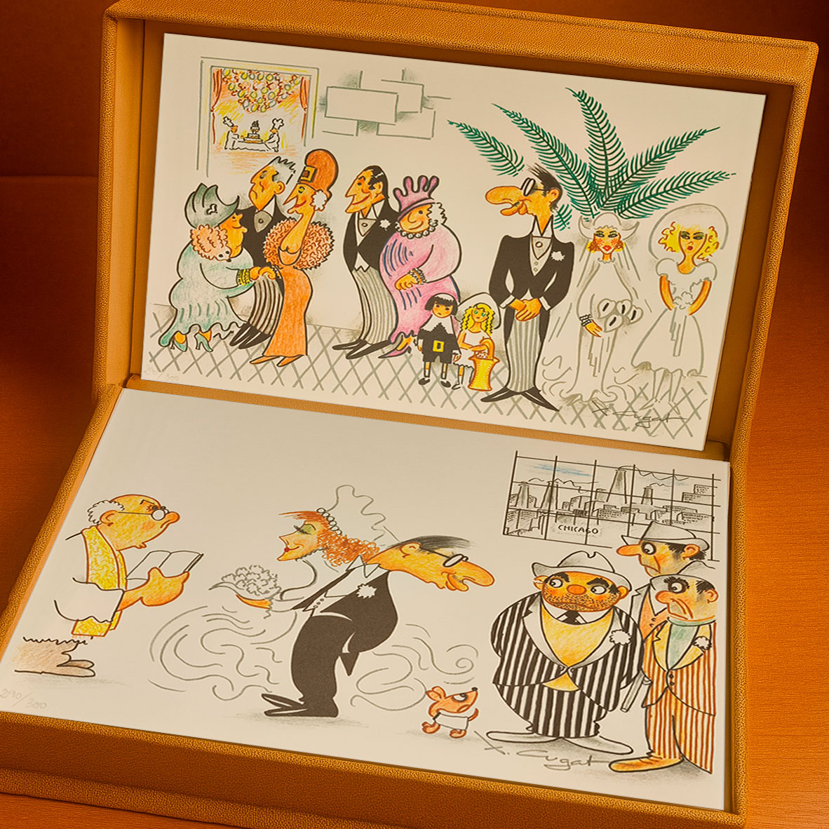 Xavier Cugat: Litografías de Vida y Humor – Edición Limitada - Imagen 3